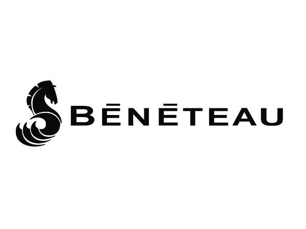 Logotipo de Bénéteau, constructor naval francés.